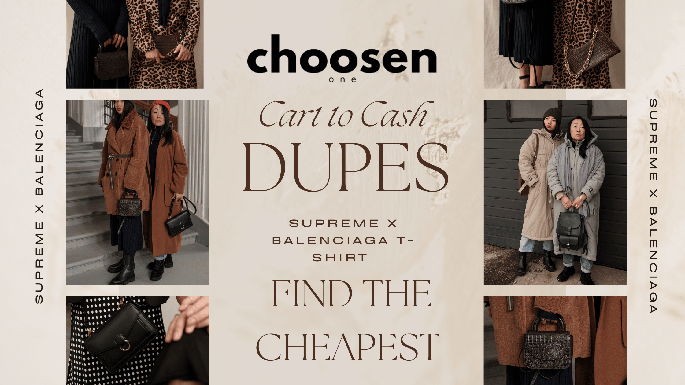 Supreme x Balenciaga T-Shirt Dupes